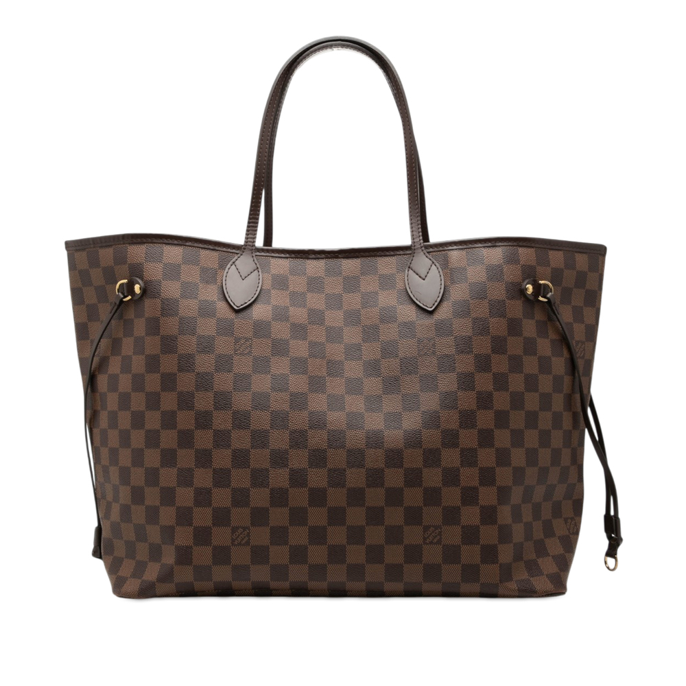 Pre-Loved Louis Vuitton Damier Ebene Neverfull GM